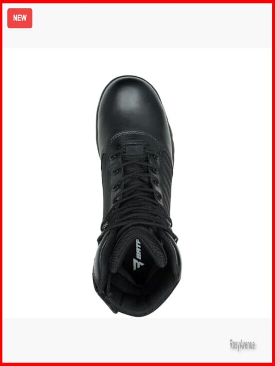 Men\'s 8 Inch Side Zip Composite Toe Work Boots Tactical Sport main image 4